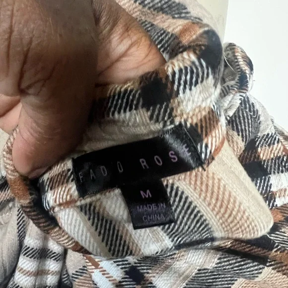 Plaid Button-Up Shirt - Picture 4 of 4